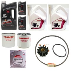 YANMAR Engine Service Kit - 4JH3E with Oil and Coolant